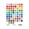 Tim Holtz Distress Small 1/2" Round Label Sheets - Color Name Stickers with White Text